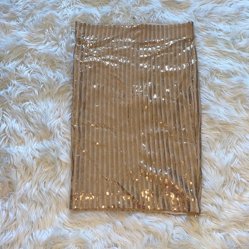 Sequin skirt